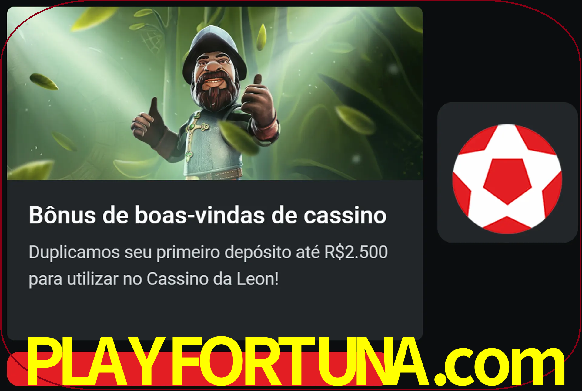Receba seu dinheiro do bônus de boas-vindas após o primeiro depósito.