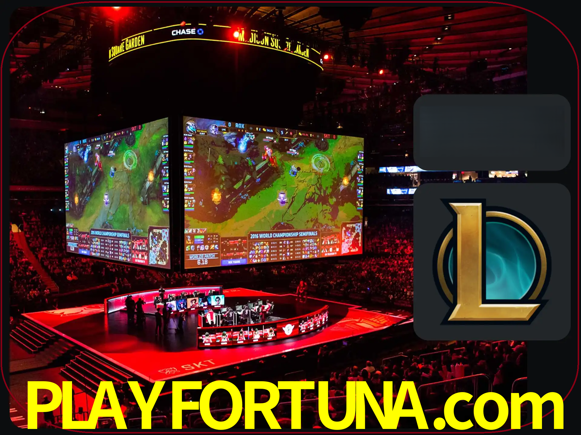 Aposta nos maiores jogos da League of Legends.